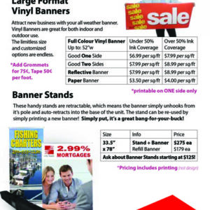 Banner and Banner Stand