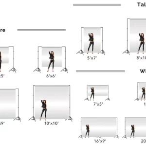 Backdrops and Banners – Pre-Size